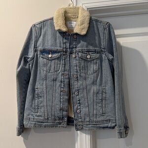 Old Navy Cream Sherpa Jacket